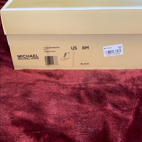 MICHAEL KORS - Black Combat Rain Boots - Picture 5 of 5